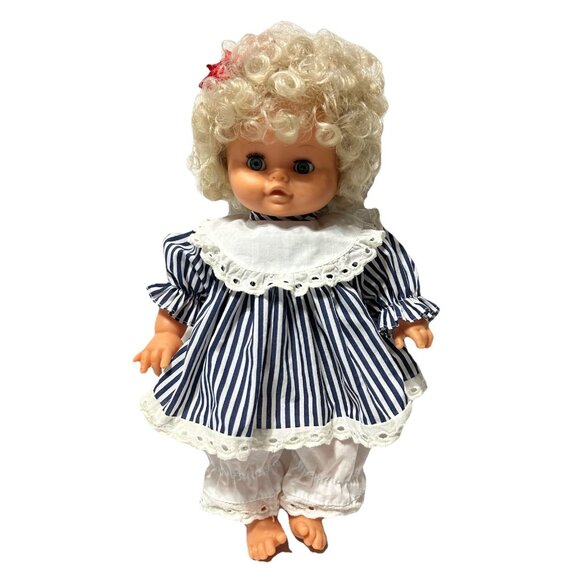 Zanini & Zambelli Soft Body 12” Doll With Sleep Eyes - Picture 1 of 9